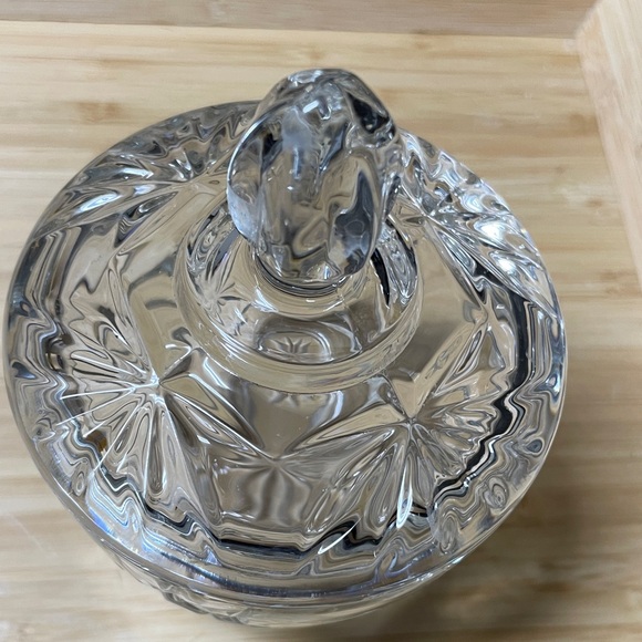 Anchor Hocking Star of David sugar / candy bowl - Picture 3 of 5